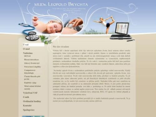 Praktický lékař pro dospělé - MUDr. Leopold Brychta
