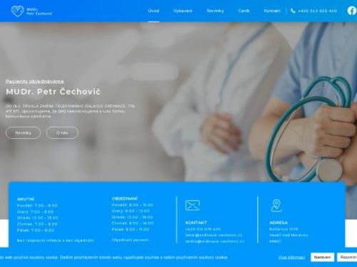 Praktický lékař pro dospělé - MUDr. Petr Čechovič