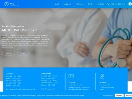 Praktický lékař pro dospělé - MUDr. Petr Čechovič