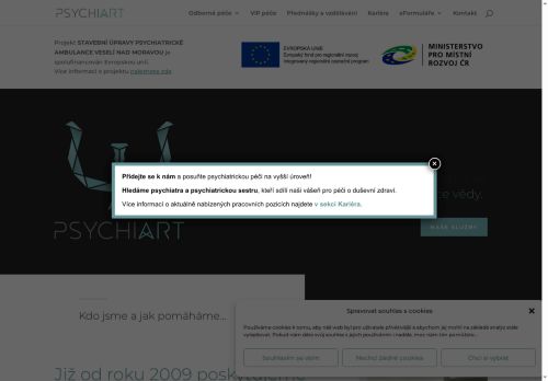 Zobrazit webové stránky Psychiatrická ambulance - MUDr. Vítězslav Pálenský, Ph.D.