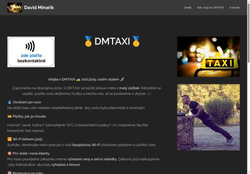 Zobrazit webové stránky DM TAXI - Pohořelice