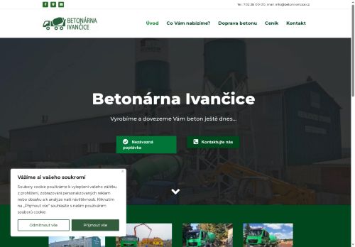 Zobrazit webové stránky Betonárna Ivančice s.r.o.