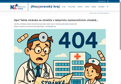 Zobrazit webové stránky Dětská diabetologická ambulance - Nemocnice Znojmo