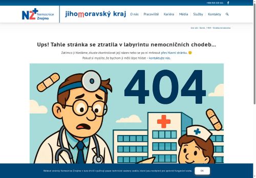 Zobrazit webové stránky Dětská kardiologická ambulance - Nemocnice Znojmo
