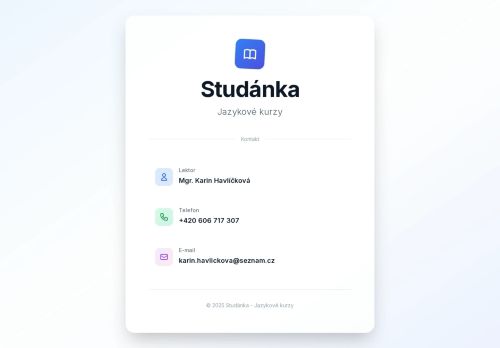 Zobrazit webové stránky Studánka - vzdělávací centrum