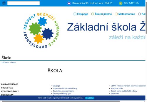 Zobrazit webové stránky Základní škola Žižkov