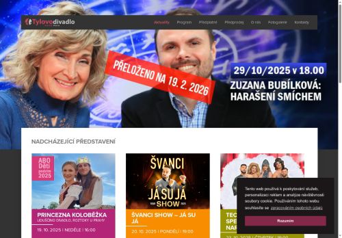 Zobrazit webové stránky Městské Tylovo divadlo