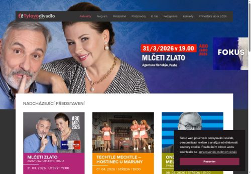 Zobrazit webové stránky Městské Tylovo divadlo