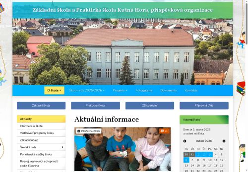 Zobrazit webové stránky Základní škola a Praktická škola Kutná Hora