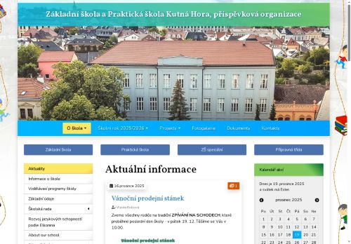 Zobrazit webové stránky Základní škola a Praktická škola Kutná Hora
