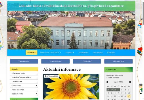 Zobrazit webové stránky Základní škola a Praktická škola Kutná Hora