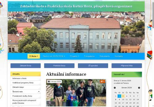 Zobrazit webové stránky Základní škola a Praktická škola Kutná Hora