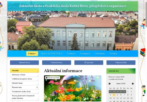 Zobrazit webové stránky Základní škola a Praktická škola Kutná Hora