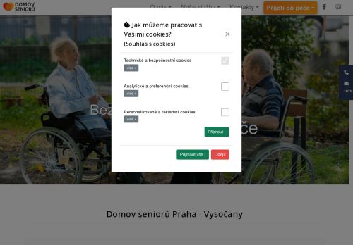 DOMOV SENIORŮ VYSOČANY s.r.o. nabízí práci na pozici Všeobecné sestry bez specializace v obci Praha