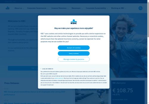 KBC Global Services Czech Branch nabízí práci na pozici Software Engineer III v obci Brno