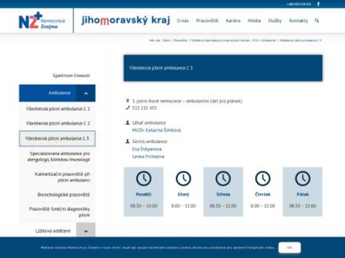 Centrum léčby závislosti na tabáku - Nemocnice Znojmo