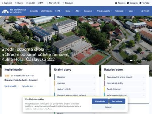 Střední odborná škola a Střední odborné učiliště řemesel