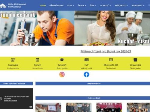 Střední odborná škola a Střední odborné učiliště řemesel