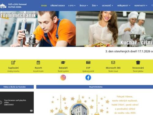 Střední odborná škola a Střední odborné učiliště řemesel