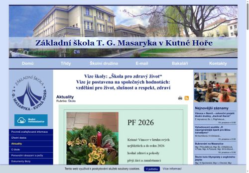 Zobrazit webové stránky Základní škola T. G. Masaryka