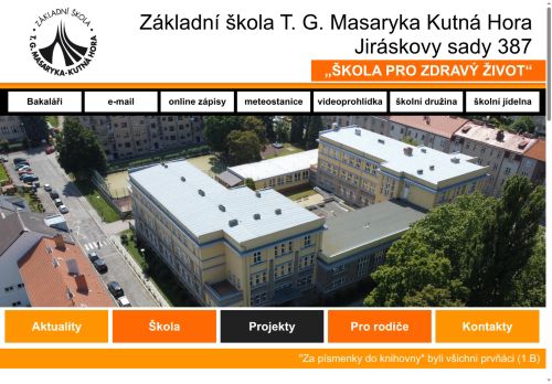 Zobrazit webové stránky Základní škola T. G. Masaryka