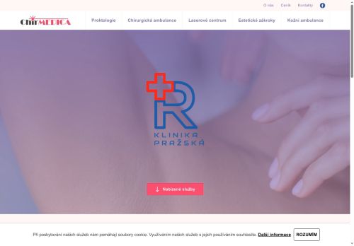 Zobrazit webové stránky Centrum laserové chirurgie a kosmetiky - ChirMEDICA