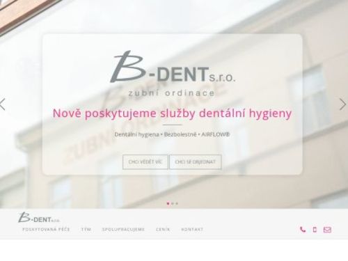 Zubní ordinace B-dent s.r.o. - MDDr. Barbara Lichá, MDDr. Zdena Slušňáková