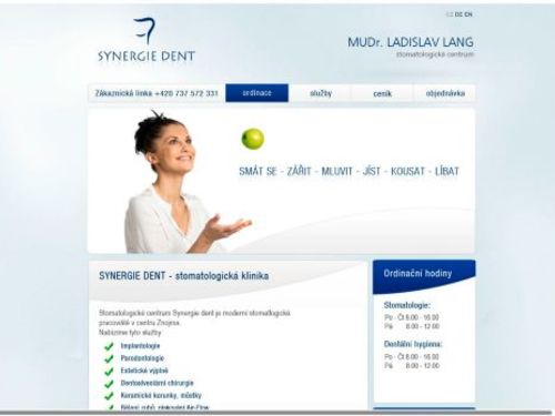 Stomatologická klinika SYNERGIE DENT - MUDr. Ladislav Lang