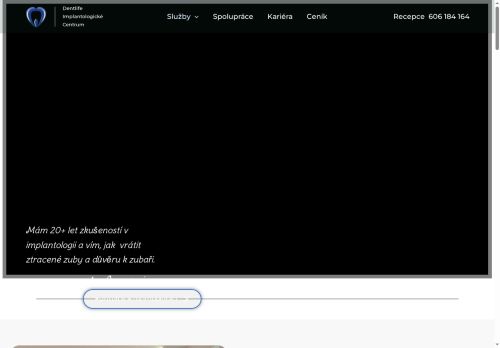 Zobrazit webové stránky Zubní ordinace Dentlife s.r.o.