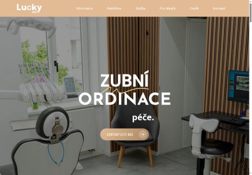 Zobrazit webové stránky Zubní ordinace Lu(c)kyDent – MDDr. Lukáš Wenglorz