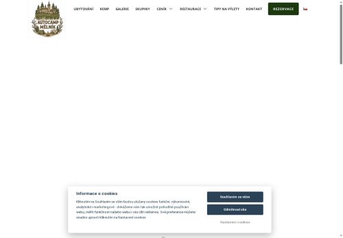 Zobrazit webové stránky Autocamp Mělník