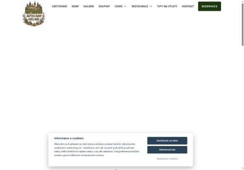 Zobrazit webové stránky Autocamp Mělník