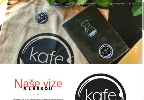 Zobrazit webové stránky Kavárna Kafe Mělník