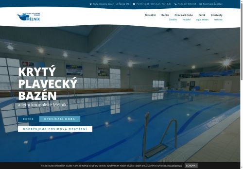 Zobrazit webové stránky Letní koupaliště a bazén