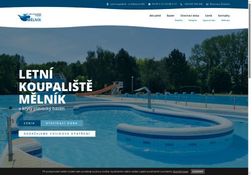 Zobrazit webové stránky Letní koupaliště a bazén