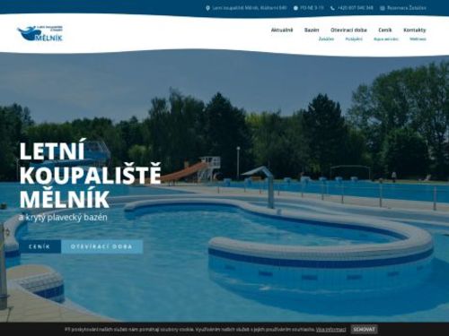 Letní koupaliště a bazén