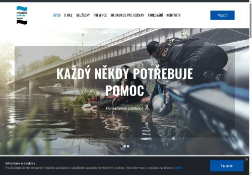 Zobrazit webové stránky Městská policie Mělník