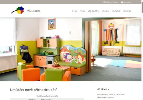 Zobrazit webové stránky Mateřská škola Mělník