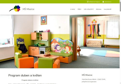 Zobrazit webové stránky Mateřská škola Mělník