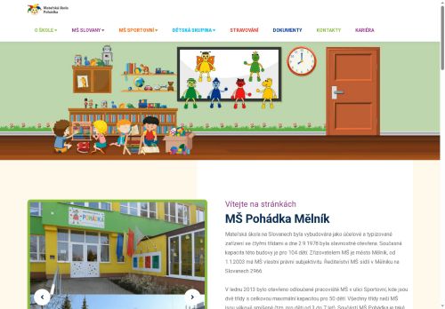 Zobrazit webové stránky Mateřská škola Pohádka