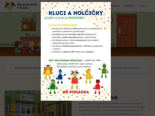 Mateřská škola Pohádka