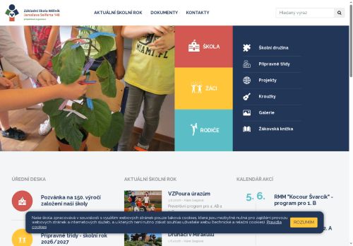 Zobrazit webové stránky Základní škola Mělník