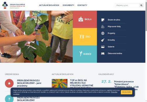 Zobrazit webové stránky Základní škola Mělník