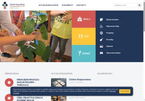 Zobrazit webové stránky Základní škola Mělník