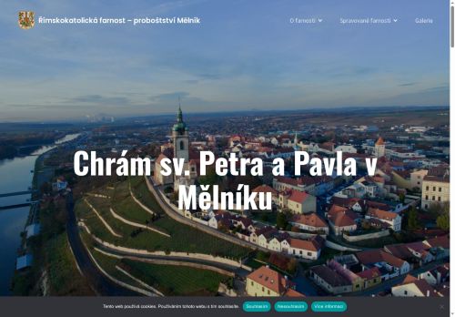 Zobrazit webové stránky Římskokatolická farnost Proboštství Mělník