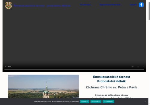 Zobrazit webové stránky Římskokatolická farnost Proboštství Mělník