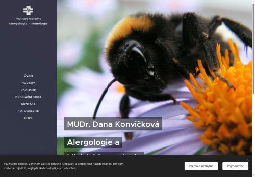 Zobrazit webové stránky Ambulance alergologie a klinické imunologie - MUDr. Dana Konvičková