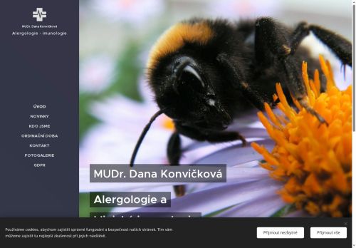 Zobrazit webové stránky Ambulance alergologie a klinické imunologie - MUDr. Dana Konvičková