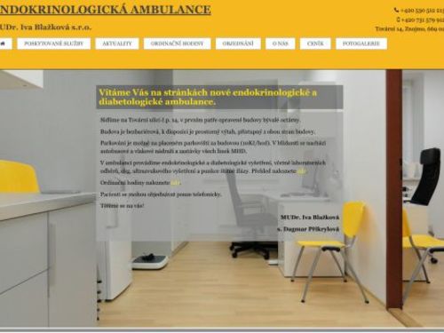 Endokrinologická a diabetologická ambulance - MUDr. Iva Blažková