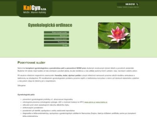 Gynekologická ordinace KalGyn s.r.o. - MUDr. Martin Kaliský, MUDr. Martina Kaliská